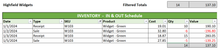 Load image into Gallery viewer, Inventory in Excel - EASY to use Spreadsheet