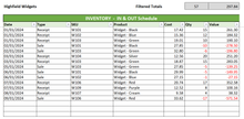 Load image into Gallery viewer, Inventory in Excel - EASY to use Spreadsheet
