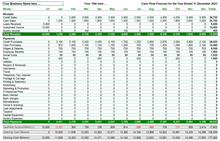 Load image into Gallery viewer, Cash Flow Spreadsheet Forecaster - Popular download
